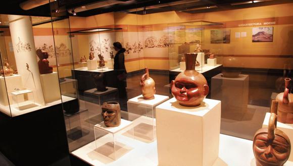 Piezas arqueológicas recuperadas por Perú